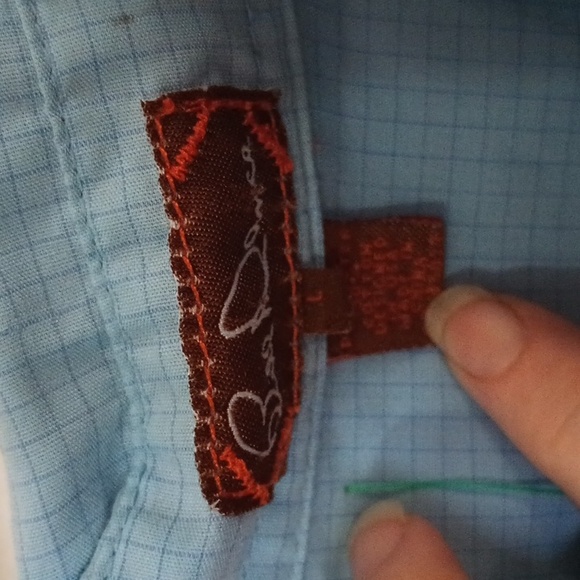 Bill dance fishing lightweight button down shirt - Picture 2 of 3